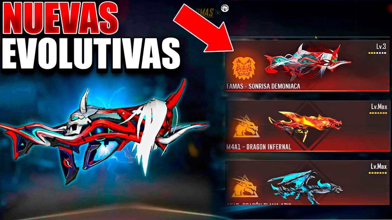 descubre como obtener armas evolutivas en free fire de forma gratuita