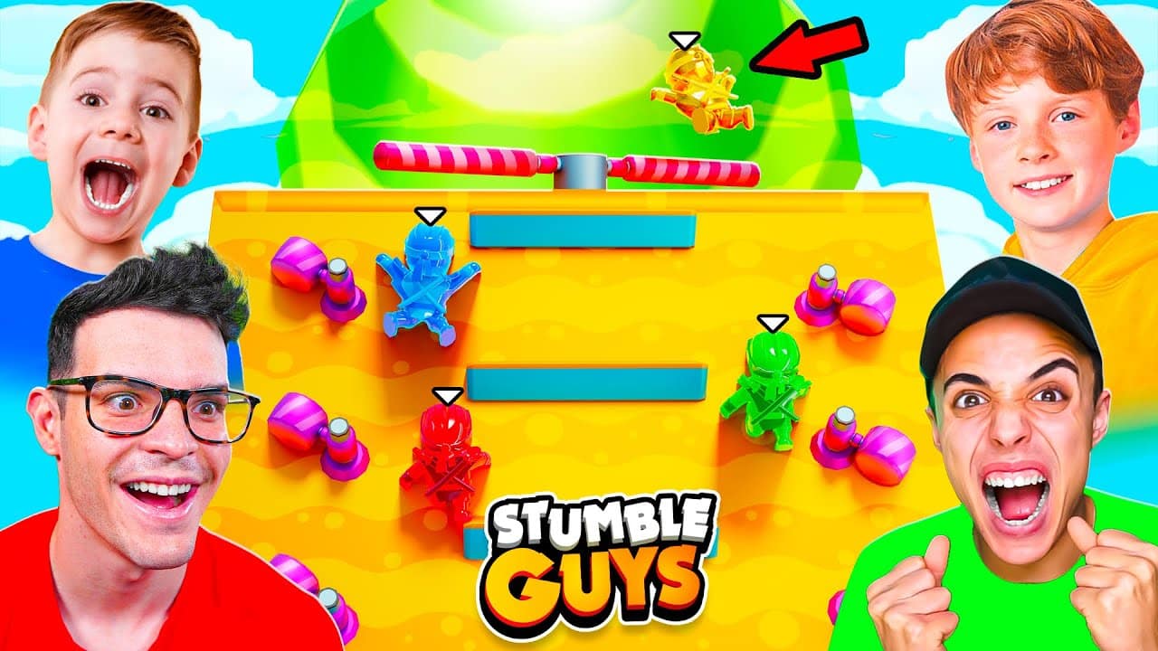 los niveles mas dificiles de stumble guys y como superarlos