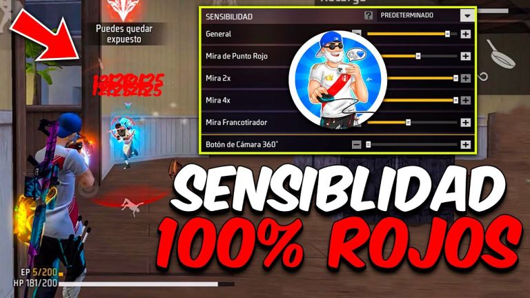 configuracion x para free fire